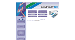 Desktop Screenshot of condrosulf.cz