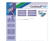Tablet Screenshot of condrosulf.cz