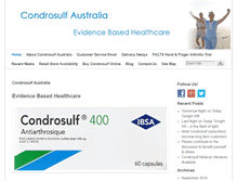 Tablet Screenshot of condrosulf.com.au